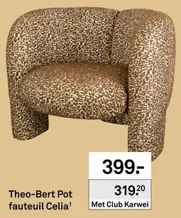 Karwei Theo-Bert Pot fauteuil Celia aanbieding