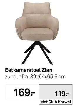 Karwei Eetkamerstoel Zian aanbieding