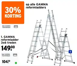 GAMMA gamma reformladder aanbieding
