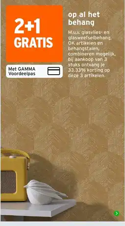 GAMMA gamma behang aanbieding