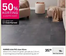 Karwei Karwei click pvc vloer allora aanbieding