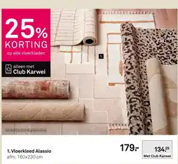 Karwei Vloerkleed Alassio aanbieding