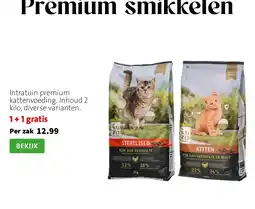 Intratuin Intratuin premium kattenvoeding aanbieding