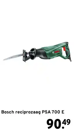 GAMMA Bosch reciprozaag PSA 700 E aanbieding