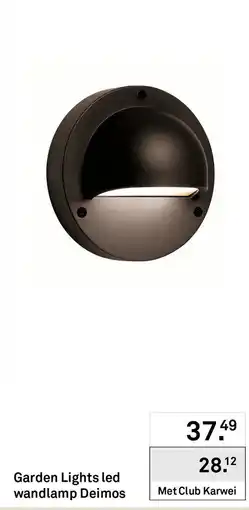 Karwei Garden Lights led wandlamp Deimos aanbieding