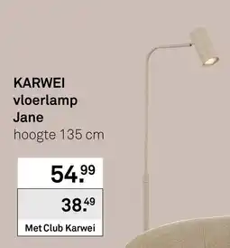 Karwei Karwei vloerlamp Jane aanbieding