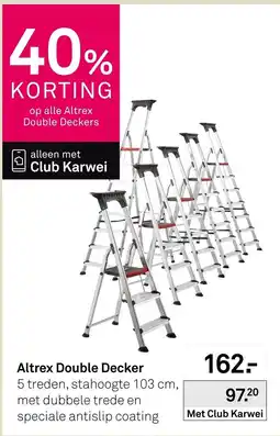 Karwei Altrex Double Decker aanbieding