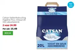 Intratuin Catsan kattenbakvulling aanbieding