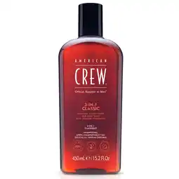 De Online Drogist American Crew 3-In-1 Classic Shampoo, Conditioner & Bodywash 450ML aanbieding
