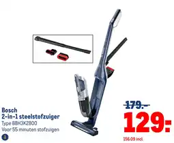 Makro Bosch 2-in-1 steelstofzuiger aanbieding