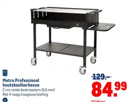Makro Metro Professional houtskoolbarbecue aanbieding