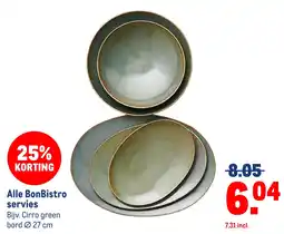 Makro Alle BonBistro servies aanbieding