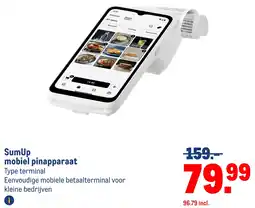 Makro SumUp mobiel pinapparaat aanbieding