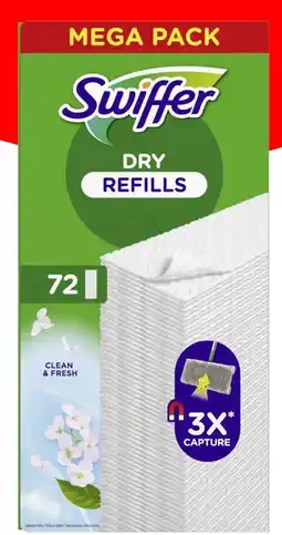 Makro Swiffer dry refills aanbieding