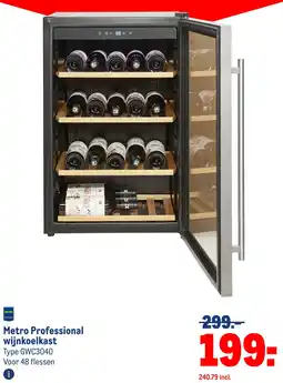 Makro Metro Professional wijnkoelkast aanbieding