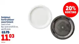 Makro Goldplast herbruikbaar assortiment aanbieding