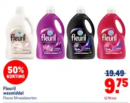 Makro Fleuril wasmiddel aanbieding