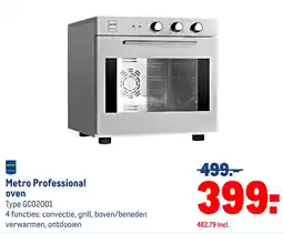 Makro Metro Professional oven aanbieding