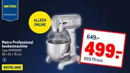 Makro Metro Professional keukenmachine aanbieding