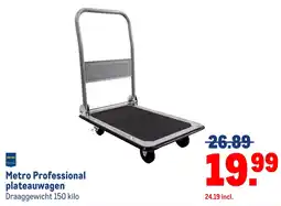 Makro Metro Professional plateauwagen aanbieding