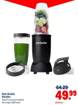 Makro Nutribullet blender aanbieding
