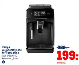 Makro Philips volautomatische koffiemachine aanbieding