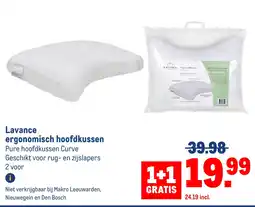 Makro Lavance ergonomisch hoofdkussen aanbieding