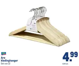 Makro Aro kledinghanger aanbieding