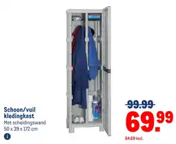 Makro Schoon/vuil kledingkast aanbieding