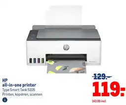 Makro HP all-in-one printer Type Smart Tank 5105 aanbieding