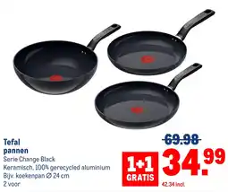 Makro Tefal pannen aanbieding