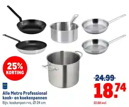 Makro Metro Professional kook- en koekenpannen aanbieding