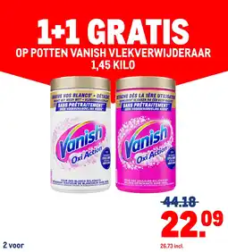Makro Vanish vlekverwijderaar aanbieding
