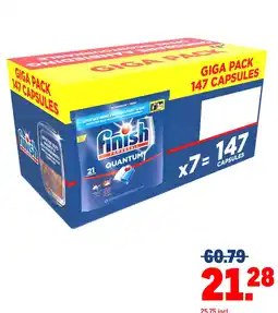 Makro Finish quantum vaatwastabletten aanbieding