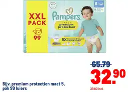 Makro Pampers premium protection aanbieding
