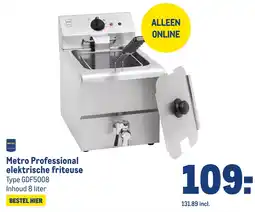 Makro Metro Professional elektrische friteuse aanbieding