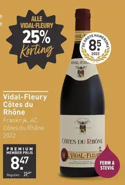 Gall & Gall Vidal-Fleury Côtes du Rhône aanbieding