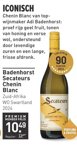 Gall & Gall Badenhorst Secateurs Chenin Blanc aanbieding