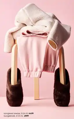 HEMA loungevest sherpa aanbieding