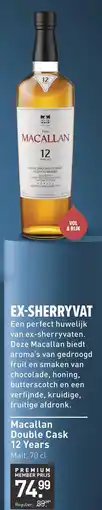 Gall & Gall Macallan Double Cask 12 Years aanbieding