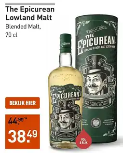 Gall & Gall The Epicurean Lowland Malt aanbieding