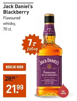 Gall & Gall Jack Daniel's Blackberry aanbieding