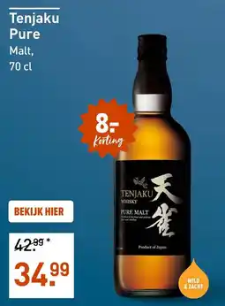 Gall & Gall Tenjaku Pure Malt aanbieding