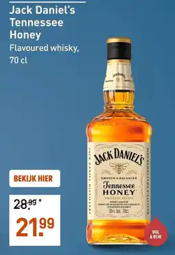 Gall & Gall Jack Daniel's Tennessee Honey aanbieding