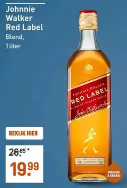 Gall & Gall Johnnie Walker Red Label aanbieding