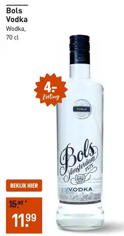 Gall & Gall Bols Vodka aanbieding