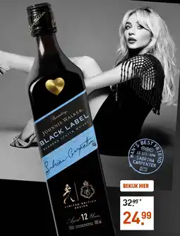 Gall & Gall Johnnie Walker Black Label aanbieding