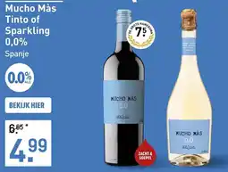 Gall & Gall Mucho Más Tinto of Sparkling aanbieding