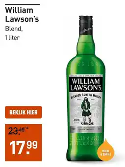 Gall & Gall William Lawson's Blend aanbieding