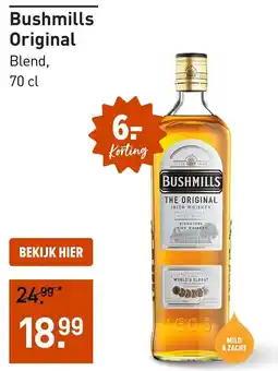 Gall & Gall Bushmills Original aanbieding